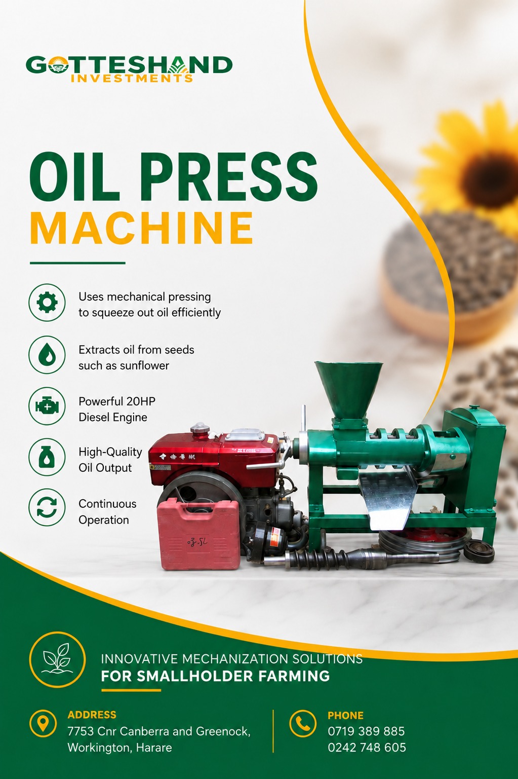 Oil Press Machine