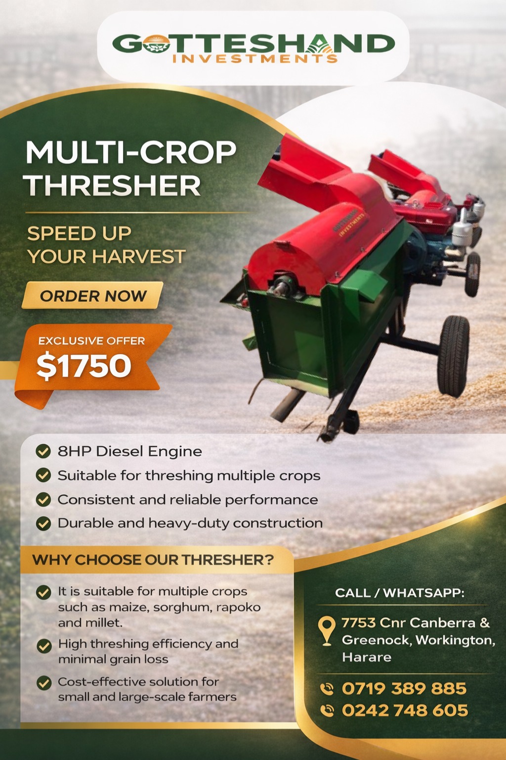 Multicrop Threshers