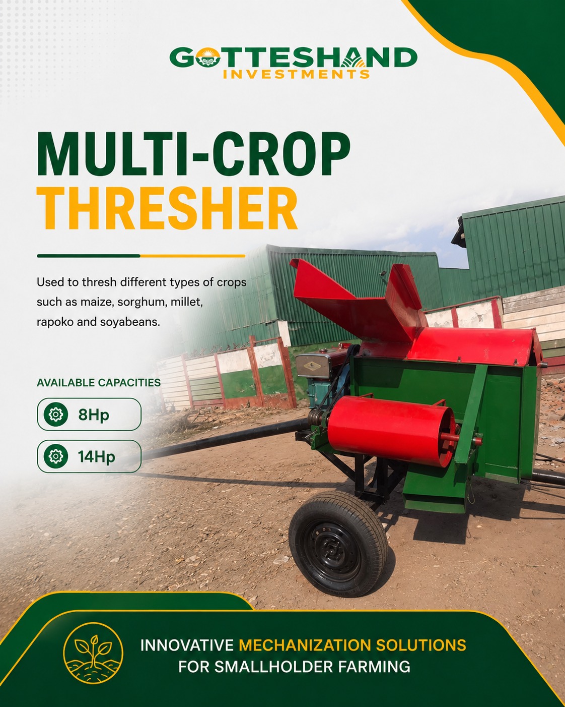 Multi-Crop Thresher