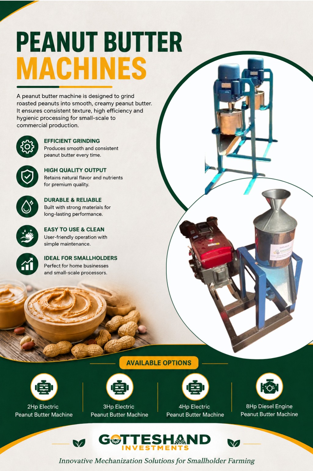 Peanut Butter Machines